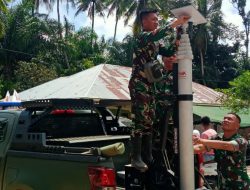 Starlink Dipasang, TNI AD untuk Buka Akses Komunikasi di Sumbar