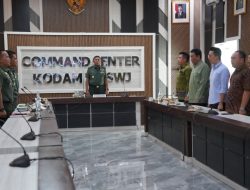 Secara Virtual, Kasdam II/Sriwijaya Ikuti Rapurna TMMD Ke – 46 TA 2025