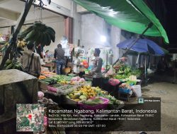 Patroli Malam Hari Polsek Ngabang Untuk Ciptakan Situasi Kamtibmas Yang Kondusif Di Masyarakat