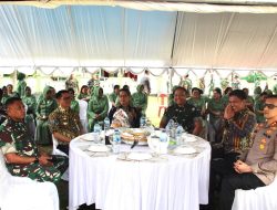 Kodim 1310/Bitung Sambut Dandim Baru Letkol Inf Dewa Made DJ