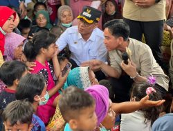 Wakil Presiden Republik Indonesia (Wapres RI) Gibran Rakabuming Raka Tinjau Korban Bencana di Sumut
