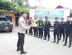 Satgas Kemanusiaan Polda Sumsel Masuki Hari Ketiga Pengawalan Bantuan ke Tapanuli Selatan