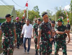 Perkuat Postur Pertahanan Papua Selatan, Pangdam XXIV/MT Dampingi Kunjungan Kerja Sekjen Kemhan RI di Yonif TP 802 dan Yonif TP 818