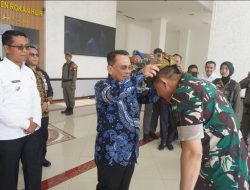 Kunjungan Kerja Danrem 031/WB: Perkokoh Sinergi TNI-Pemkab Rohil