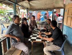 Babinsa dan Bhabinkamtibmas Susoh Imbau Warga Waspada Cuaca Ekstrem