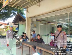 Memberikan Imbauan Kamtibmas Kepada Warga Saat Laksanakan Patroli Siang Hari