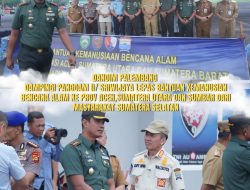 Dandim Palembang Dampingi Pangdam II/Sriwijaya Lepas Bantuan Kemanusiaan untuk Korban Bencana Aceh, Sumut dan Sumbar