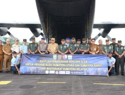 Bantuan Sumatera Selatan Terbang ke Daerah Bencana