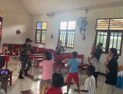 Satgas Yonif 123/Rajawali Bantu Persiapan Natal di Gereja GPDI Viadolorosa Bade