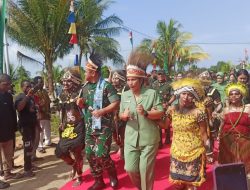 Bukti dan Kepedulian Guna Atasi Krisis Air, Kasad Resmikan Sumur Bor di Kampung Kurowatu Klalin Kabupaten Sorong