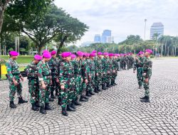 Pam Bangsitnas, Petarung Pasopati Yang Tergabung Dalam SSY Pam Bangsitnas Pasmar 1 Laksanakan Latihan PHH Bersama Korpasgat