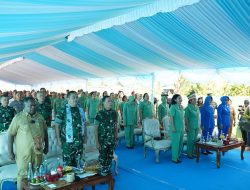 Pangkoarmada III Hadiri Kunker Kasad di Aimas Dalam Rangka Program TNI AD Manunggal Air