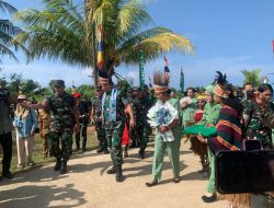 Kasad Resmikan Manunggal Air dan Tinjau Kesiapan Satuan Yonif TP Jajaran