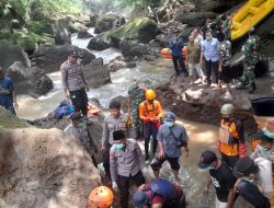 Koramil Songgon Kodim 0825/Banyuwangi Berperan Penting dalam Penemuan Jasad Tukang Pemecah Batu di Sungai Badeng