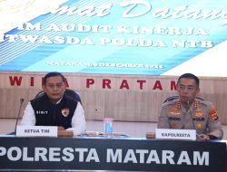 Polresta Mataram Jalani Audit Kinerja Tahap II Tahun 2025 oleh Irwasda Polda NTB