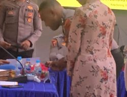 Wakapolresta Sorong Kota Pimpin Sidang BP4R, Tujuh Pasangan Personel Siap Bangun Rumah Tangga Berlandaskan Iman dan Tanggung Jawab