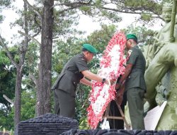 Momentum Hari Juang Kartika, Kodim 0808/Blitar Melaksanakan Ziarah Rombongan Di TMP Raden Widjaja