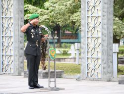 Kenang jasa para prajurit yang telah gugur, Kodam II/Sriwijaya Gelar Ziarah Rombongan Hari Juang TNI AD 2025
