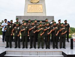 Kasdim 0418/Palembang Hadiri Ziarah Hari Juang TNI AD ke-80 di TMP Ksatria Siguntang