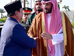 Presiden Prabowo Melakukan Pembicaraan Lewat Telpon dengan Putra Mahkota Arab Saudi