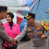 Kapolri Bersama Bhayangkari Serta Kapolda Aceh Mendarat Bandara Rembele Bener Meria