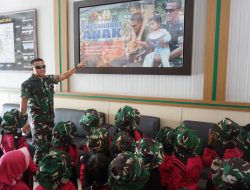 TNI Sahabat Anak, Makodim 0416/Bute Dipenuhi Keceriaan TK Tunas Harapan