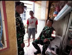 Babinsa Kelurahan Sako Laksanakan Komsos Pererat Hubungan dengan Warga