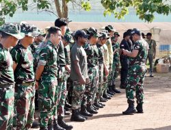 Aksi Bersih Pasar Wamanggu Merauke Sambut Hari Juang TNI AD Ke-80