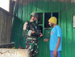 Pos Kotis Satgas Yonif 751/VJS Gelar Pengobatan Door to Door: Gratis, Edukatif, dan Humanis