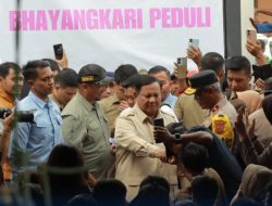 Presiden Prabowo Tinjau Langsung Kondisi Warga Terdampak Banjir di Kabupaten Aceh Tamiang