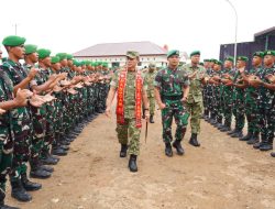 Pangdam II/Sriwijaya Kunjungi Yonif TP 846/KS