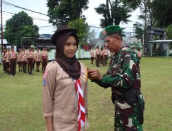 Perkuat Kebangsaan Generasi Muda, Kodim 1310/Bitung Gelar Persami KKRI