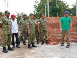 Tegaskan Komitmen Gerakkan Ekonomi Kerakyatan , Pangdam II/Sriwijaya Tinjau Progres KDKMP