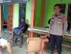 Lewat Sambang Warga, Kanit Binmas Polsek Sebangki Perkuat Silaturahmi