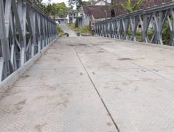 Setahun Terputus Akibat Banjir 2024, Jembatan Penghubung Donomulyo–Tempursari Kini Mulai Pulih, Progres Pembangunan Capai 60 Persen