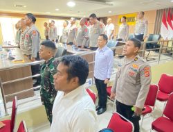 Polda Maluku Ikut Vicon Rakor Lintas Sektoral Bersama Mabes Polri