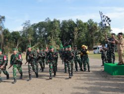 Napak Tilas Para Pejuang Bangsa Rebut dan Pertahankan Kemerdekaan, Danrem 045/Gaya Lepas Peleton Beranting YWPJ