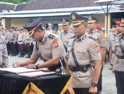 Kapolresta Mataram Pimpin Sertijab Pejabat Utama, Dorong Inovasi dan Peningkatan Pelayanan Publik