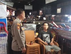 Polsek Mempawah Hulu Intensifkan Patroli Rutin di Pertokoan dan Pusat Keramaian