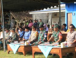 Dandim 0808/Blitar Sambut Peleton Beranting Yudha Wastu Pramuka Jaya Kodam V/Brawijaya Di Blitar