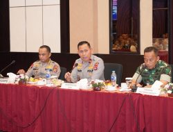 Wakapolda NTB Pimpin Rakor Linsek, 30 Pos Disiapkan Jelang Natal dan Tahun Baru