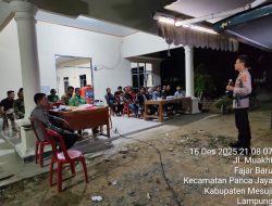 Lewat ‘Sat Binmas Cafe Harian’, Polres Mesuji Ajak Warga Jaga Kamtibmas Sambil Ngopi”