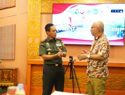 Di 2025, RS Tk II AK Gani Penghargaan WBK Pangdam II/Sriwijaya, Paparan Karumkit Kepada Ketua Dewan Pengawas