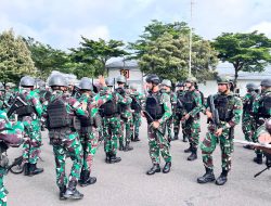 Cek Kesiapan Tempur, Komandan Batalyon Infanteri 2 Marinir Pimpin Apel Organik