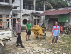 Patroli Siang, Polisi Pastikan Aktivitas Warga Mandor Aman dan Lancar
