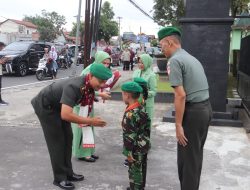 Kodim 0732/Sleman Gelar Tradisi Penyambutan Dandim Baru
