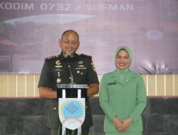 Suasana Haru Mewarnai Lepas Sambut Komandan Kodim 0732/Sleman