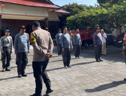 Siapkan Tanggung Jawab Tugas kedepan, Babinsa dan Bhabinkamtibmas Kratonan Gelar Penyegaran Fisik Satlinmas