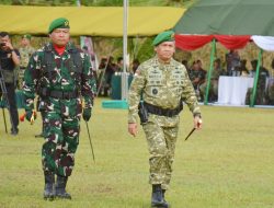 Upacara Peringatan Hari Juang Infanteri Ke-77 Tahun 2025, Dandim 1310/Bitung Sukses Jalankan Tugas sebagai Komandan Upacara