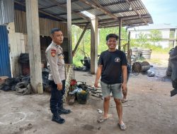 Pastikan Distribusi BBM Lancar, Polsek Mandor Laksanakan Patroli